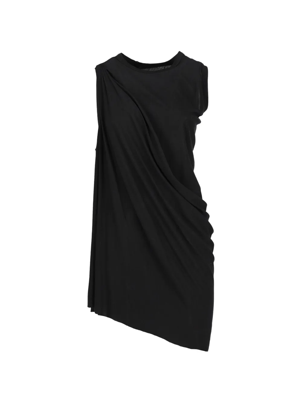 Rick Owens Vintage draped mini dress - Nero