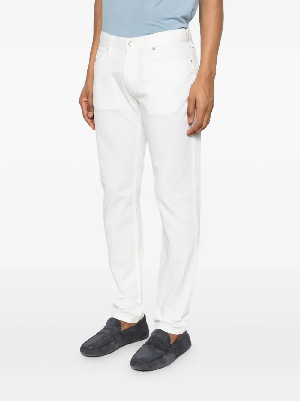Emporio Armani J05 jeans met logo Wit