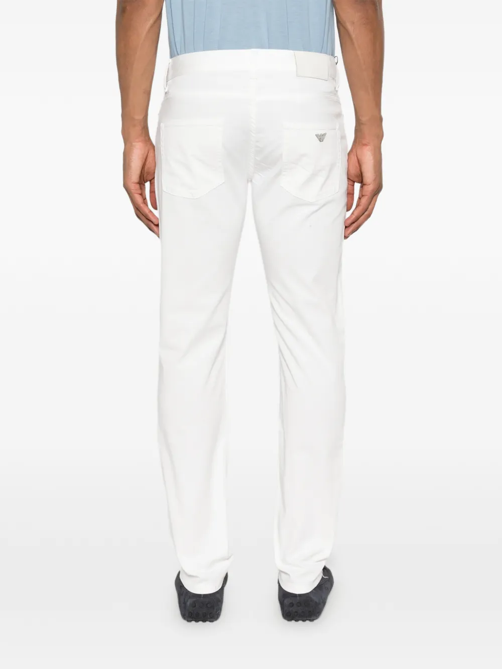 Emporio Armani J05 jeans met logo Wit