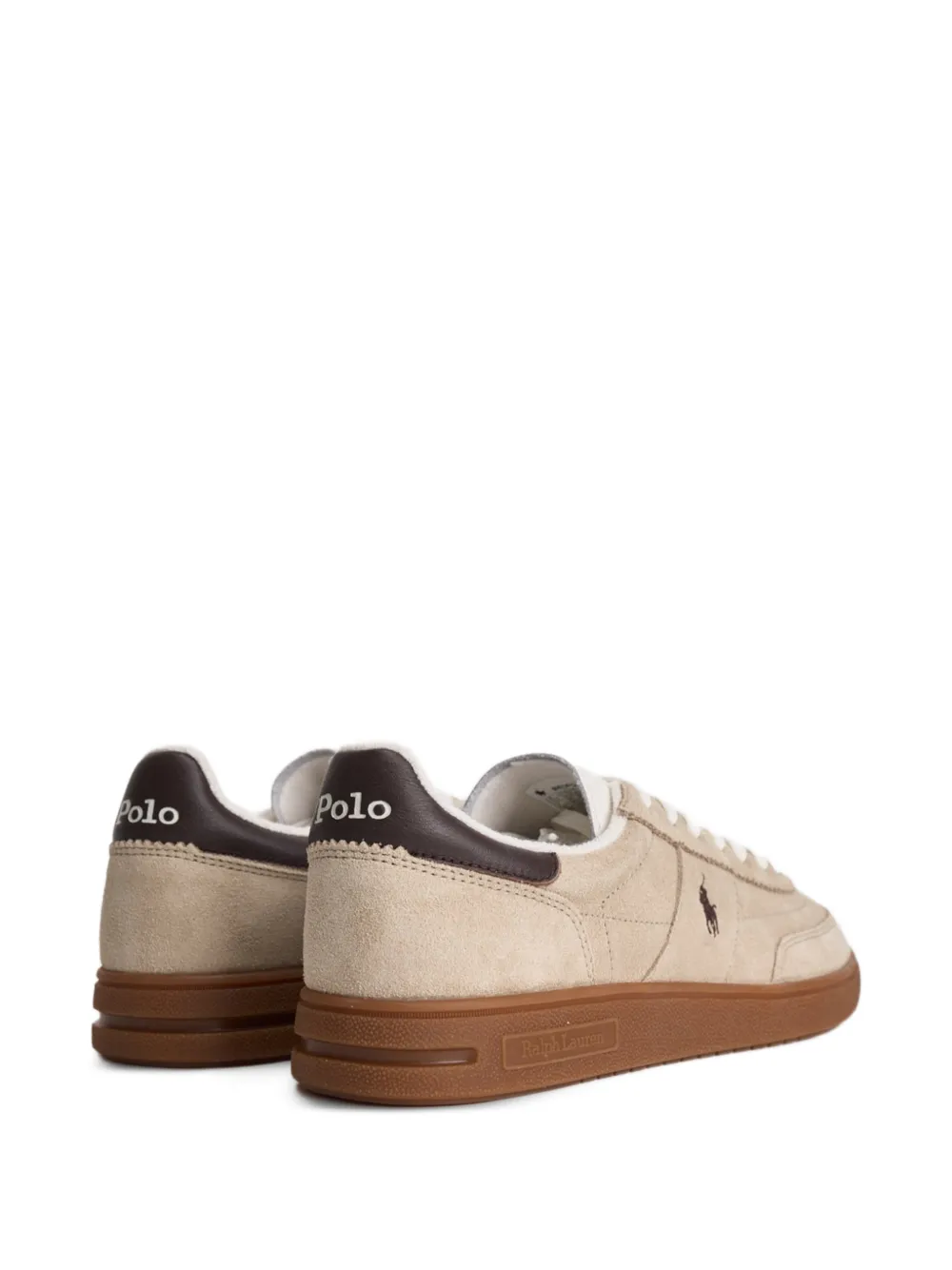 Polo Ralph Lauren bedford suede sneakers Beige