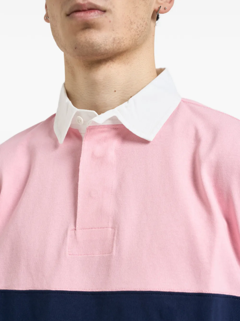 Polo Ralph Lauren Poloshirt met colourblocking Roze