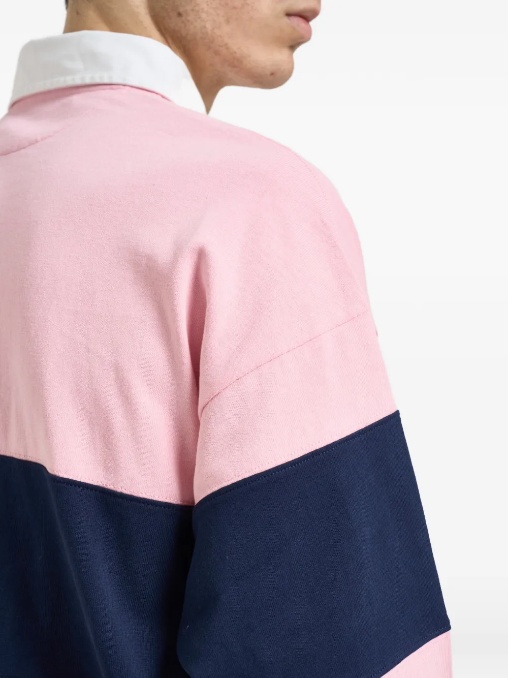 Polo Ralph Lauren Poloshirt met colourblocking Roze