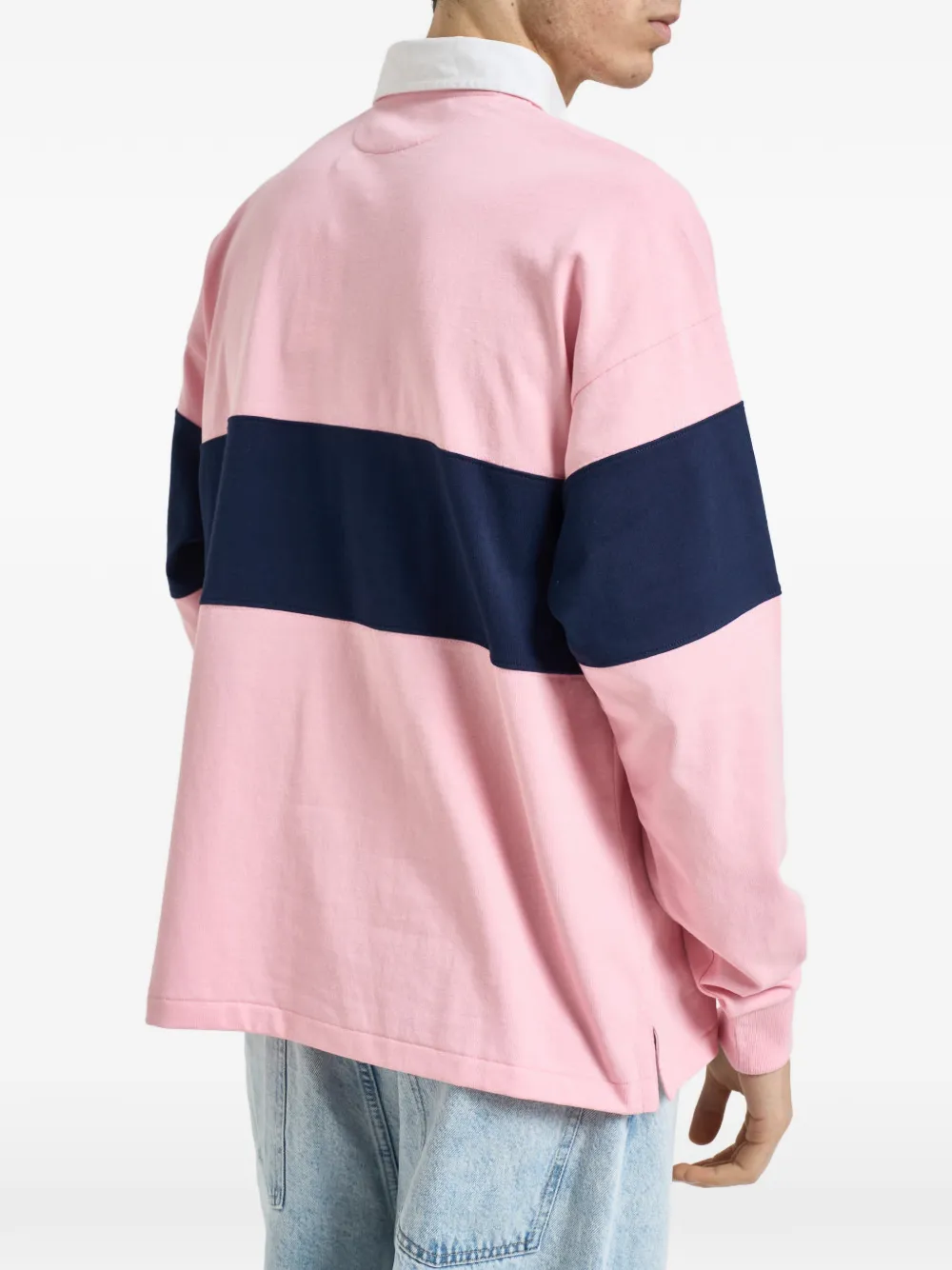 Polo Ralph Lauren Poloshirt met colourblocking Roze