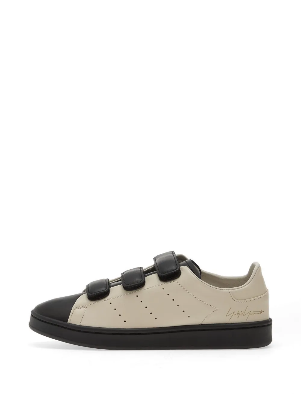 Y-3 Stan Smith sneakers met klittenbandsluiting Beige