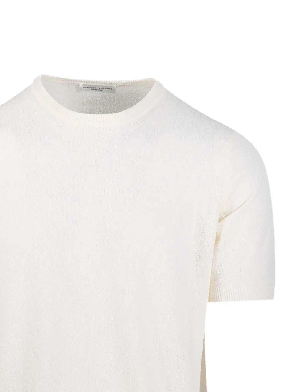 Roberto Collina T-shirt met ronde hals Beige