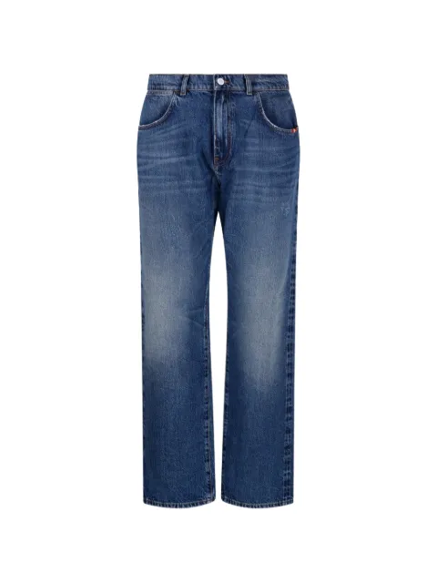 AMISH button-fastening jeans
