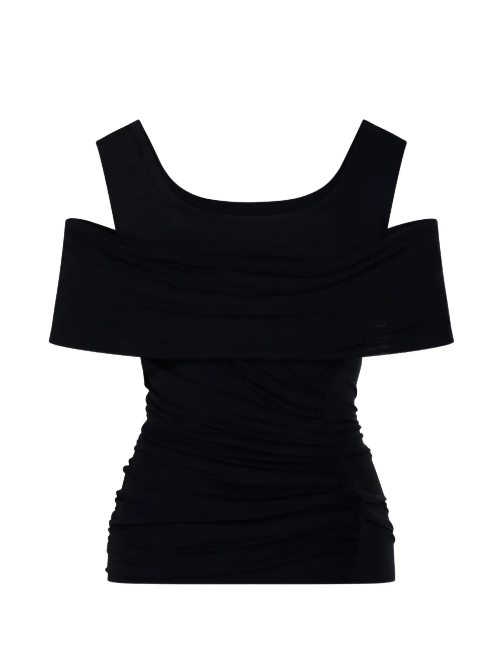 MARANT ÉTOILE cold-shoulder top - Nero