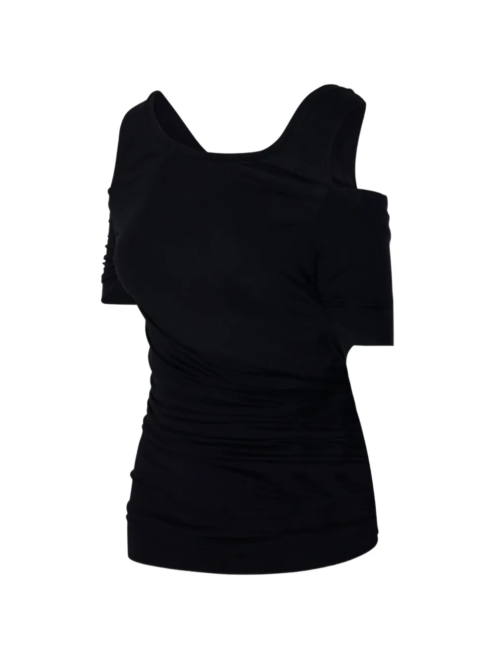  Marant étoile Cold-shoulder Top - Black 