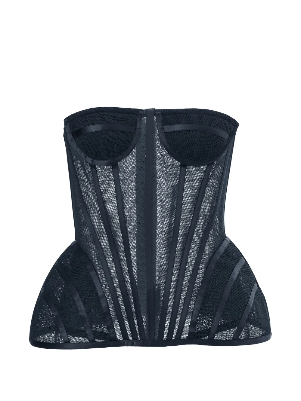 Carolina Herrera Bustino senza spalline - Nero