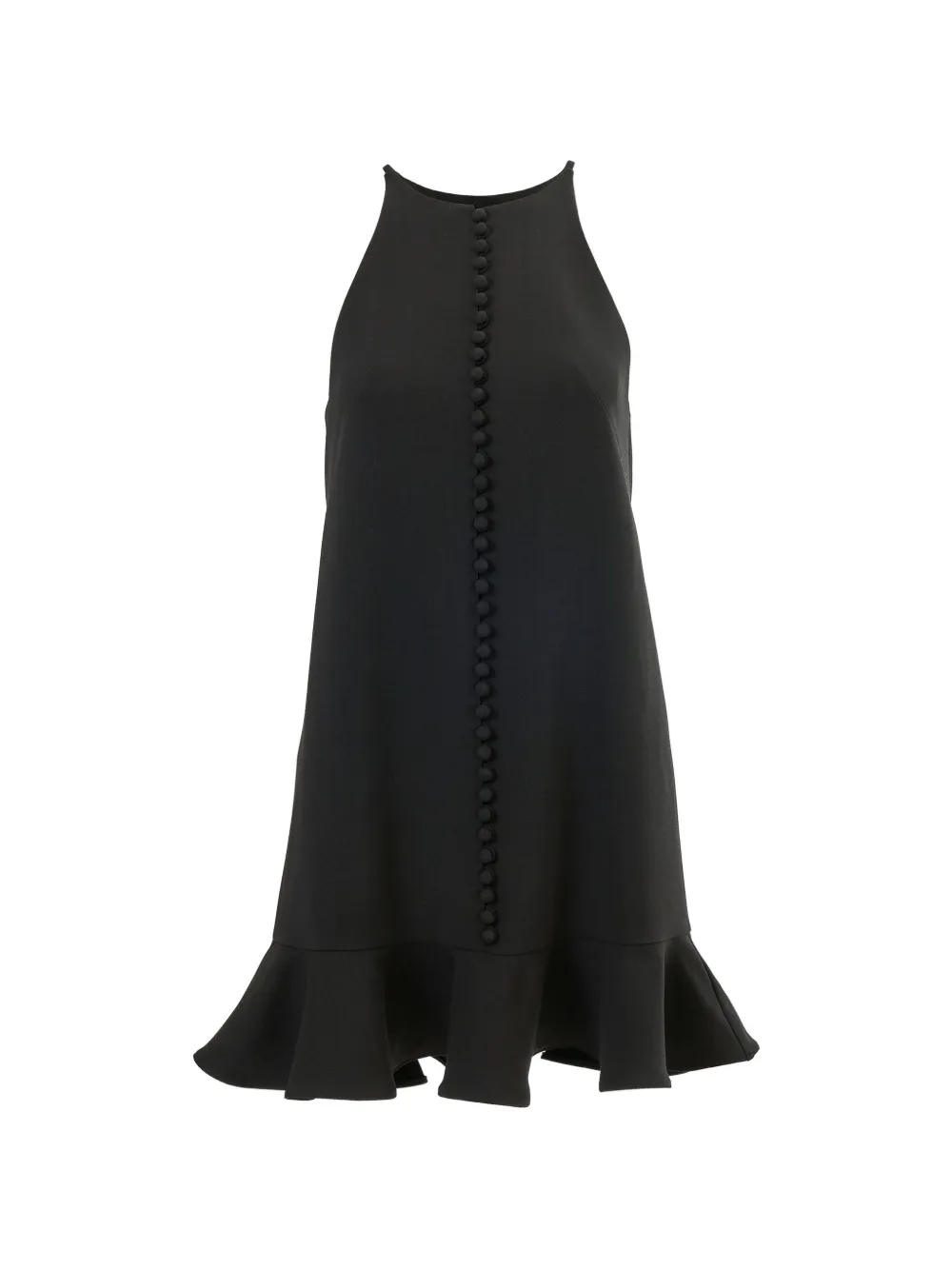 Carolina Herrera Abito corto con ruches - Nero