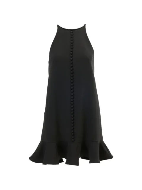 Carolina Herrera ruffle-hem mini dress 