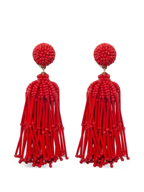 Carolina Herrera tassel earrings