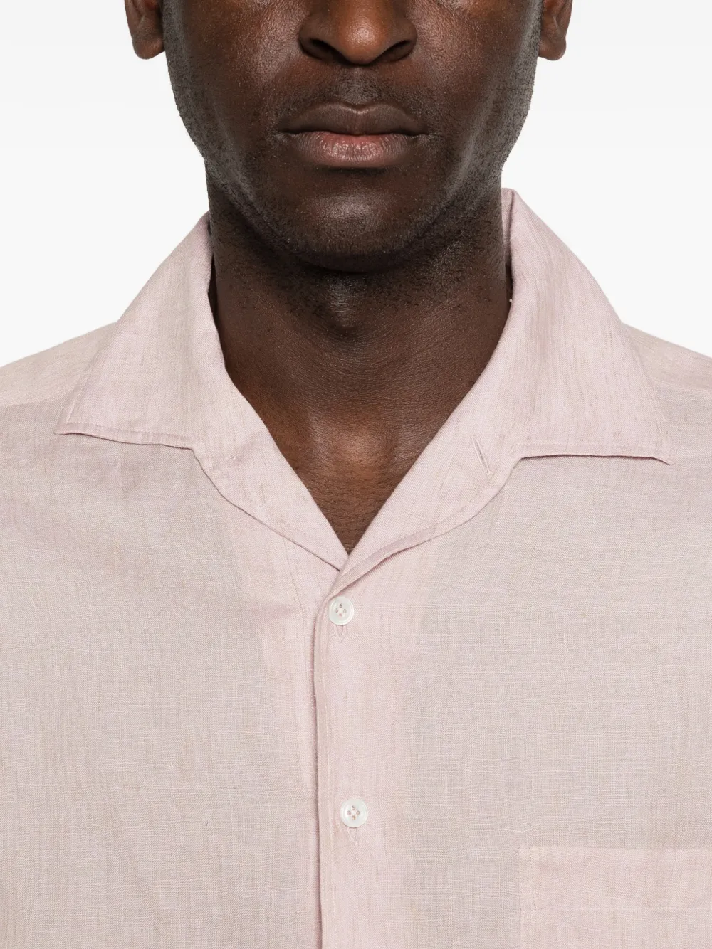 Lardini Overhemd met zak Roze