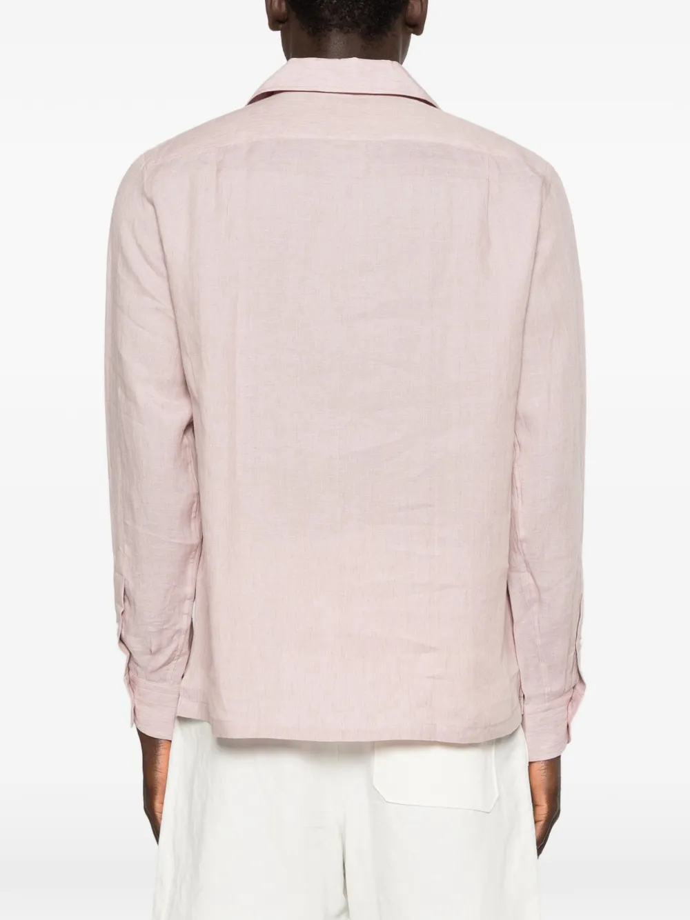 Lardini Overhemd met zak Roze