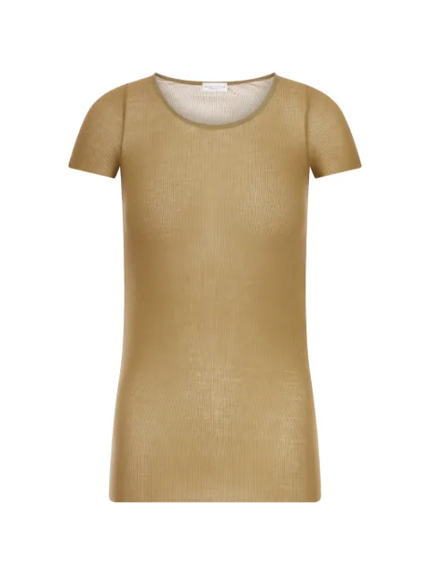 Roberto Collina ribbed T-shirt