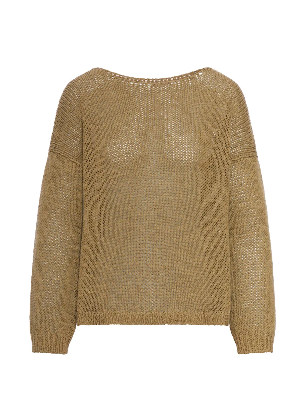 Roberto Collina open-knit sweater - Toni neutri