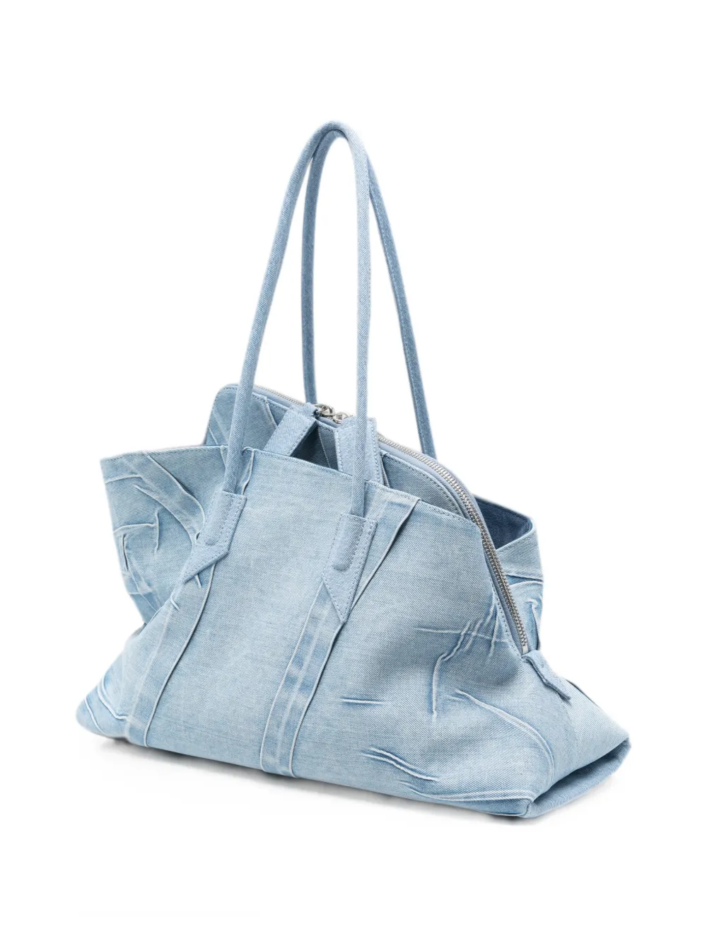 The Attico Medium La Passeggiata handtas Blauw