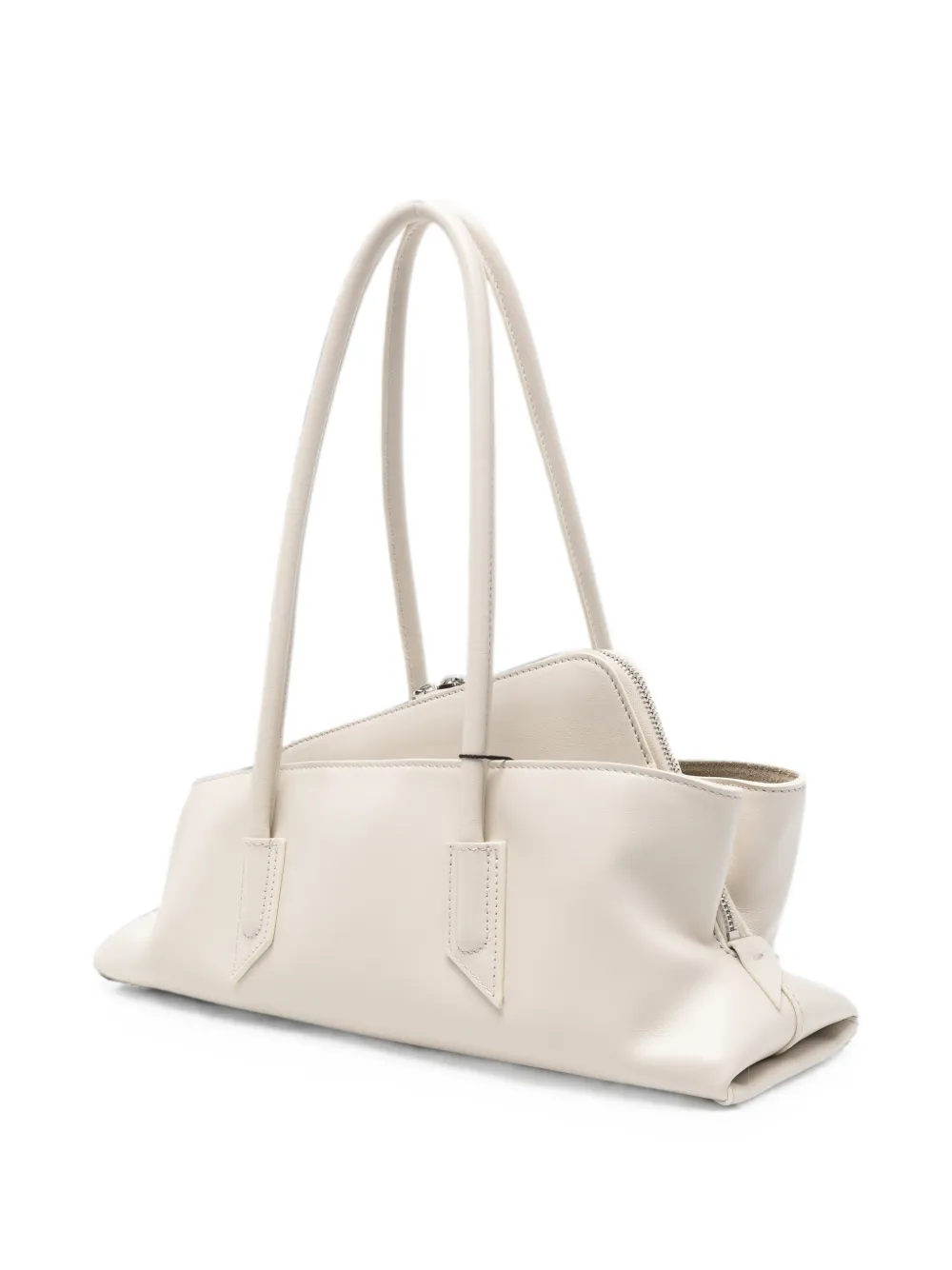 The Attico Kleine La Passeggiata handtas Beige