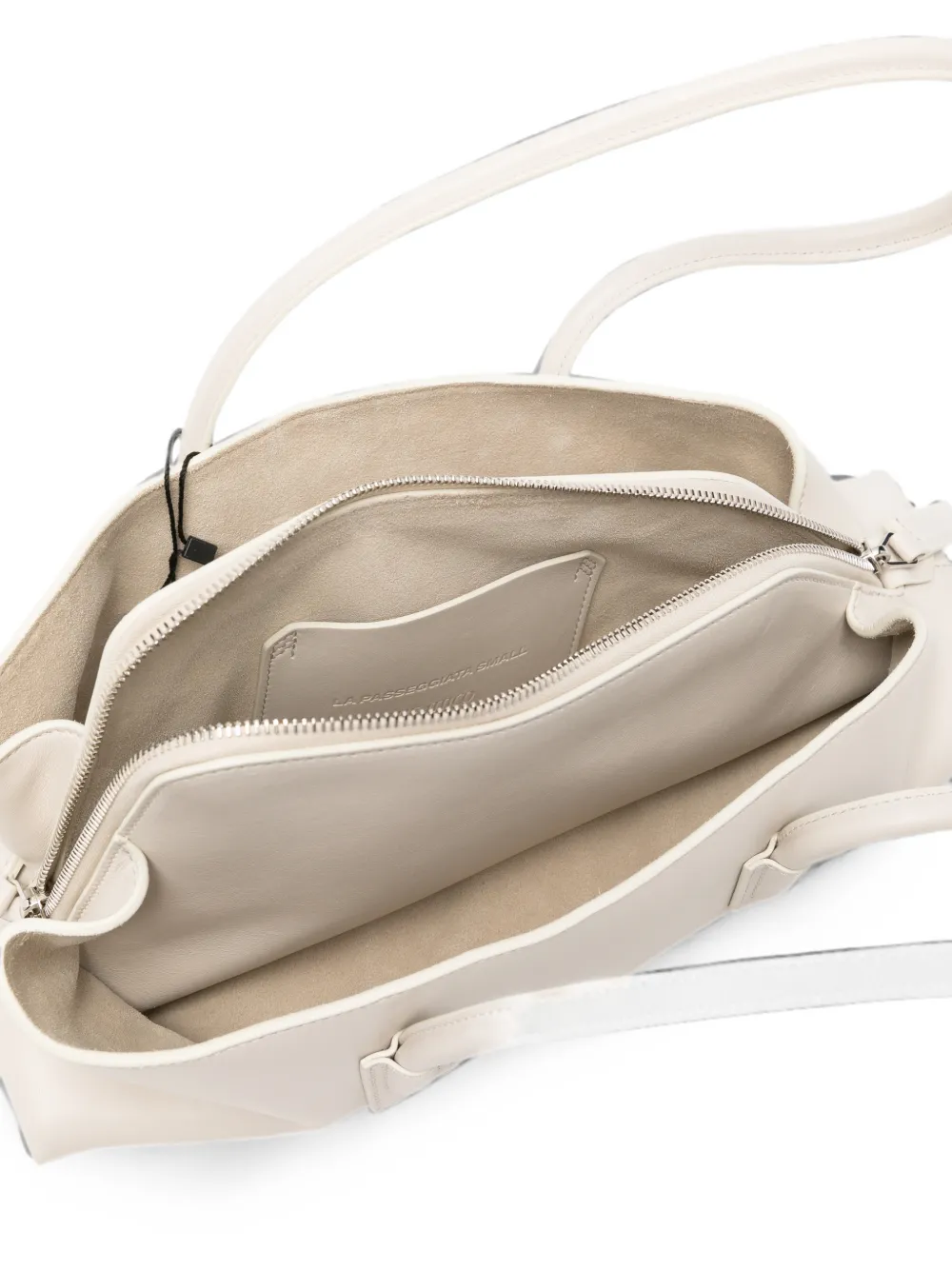 The Attico Kleine La Passeggiata handtas Beige