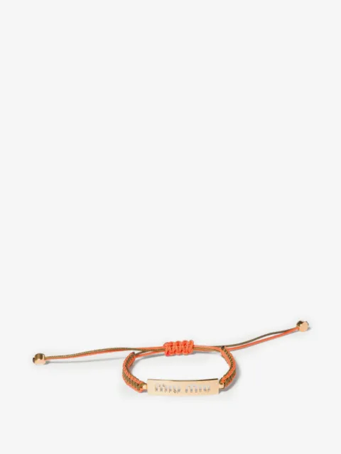 Miu Miu bracelet en coton et métal