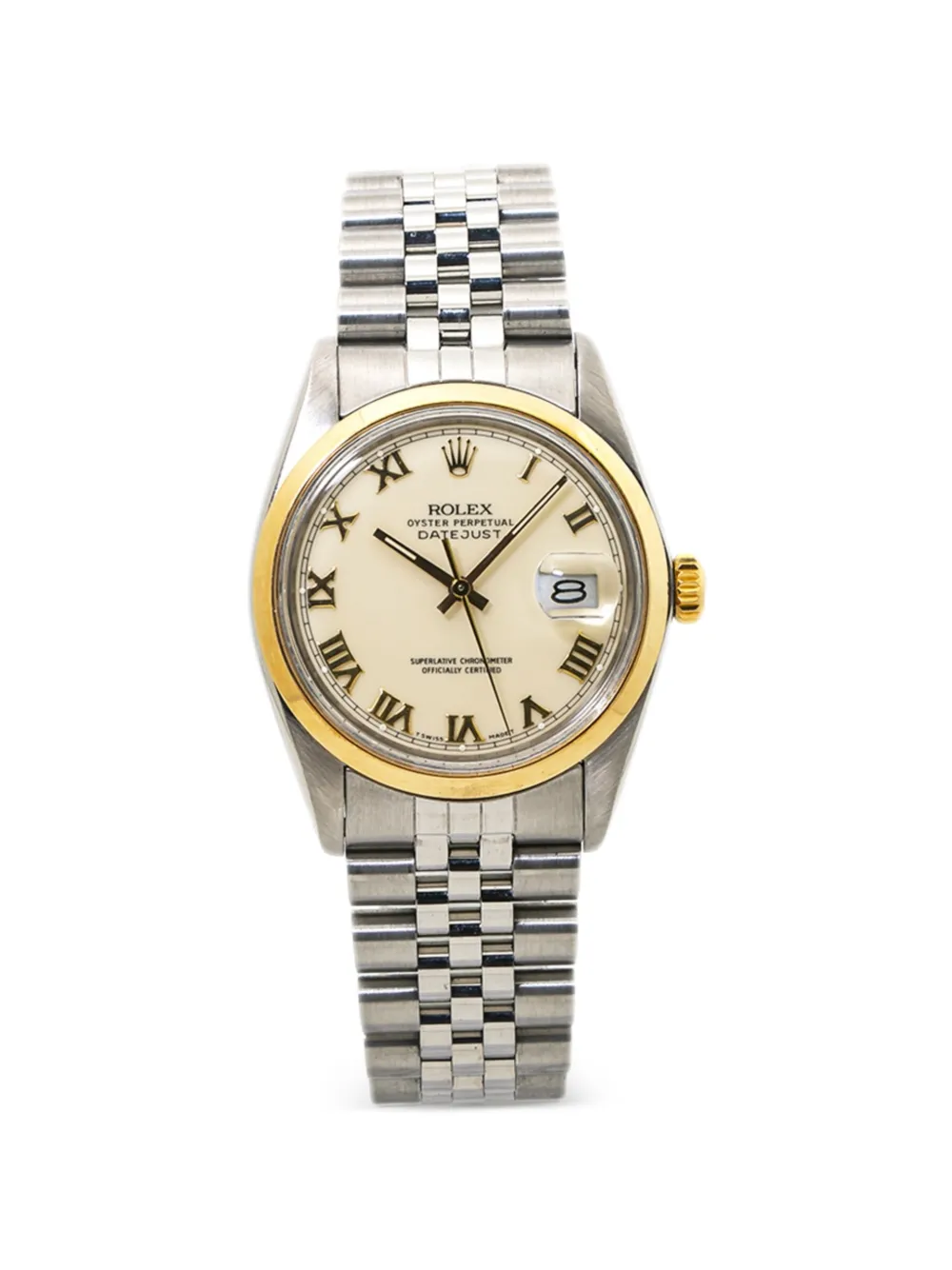 Rolex excellent Datejust two-tone 36mm watch - Toni neutri