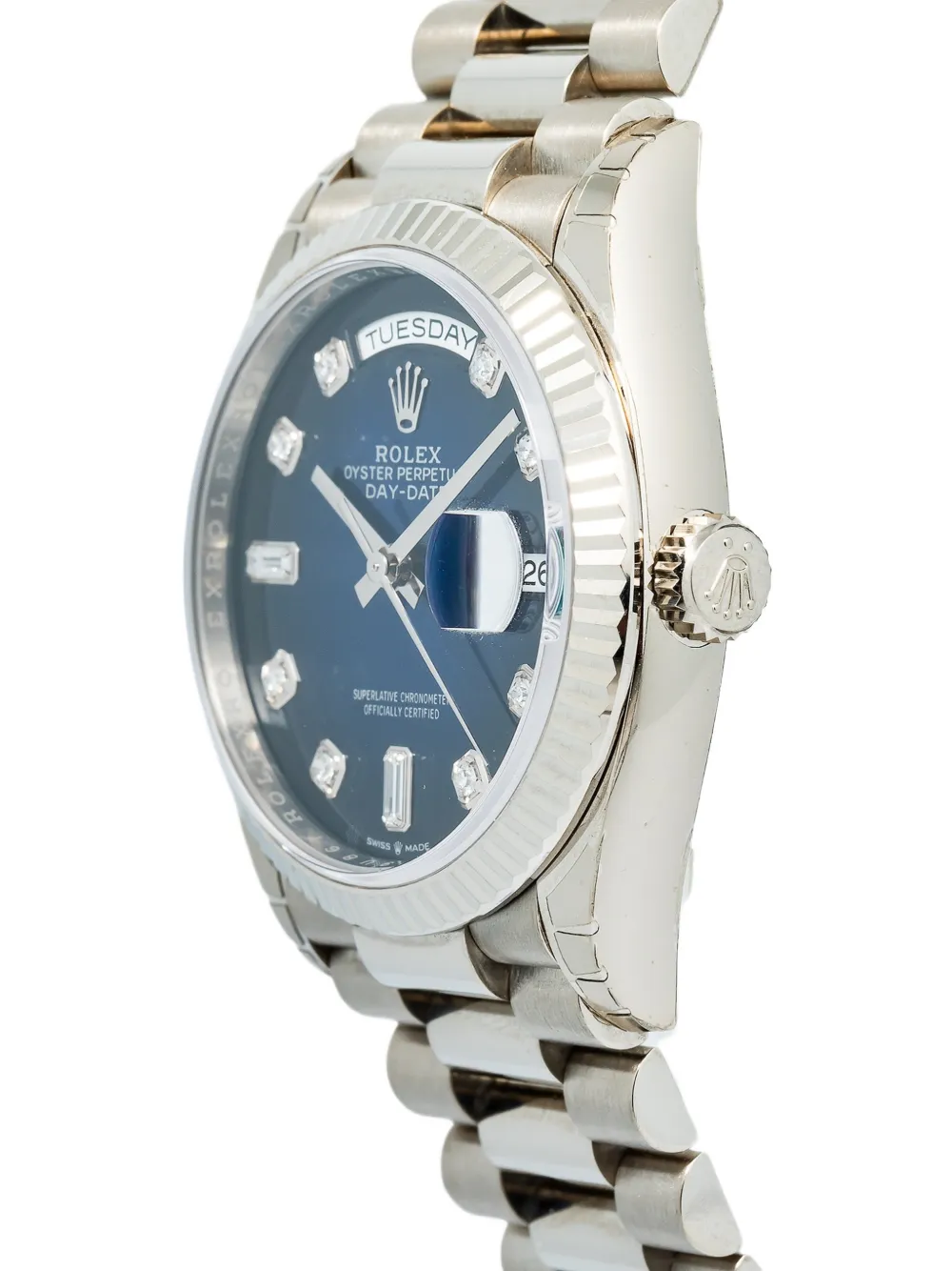  Rolex Diamond Blue 36mm Watch 