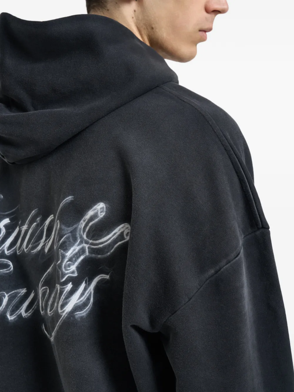 Represent British hoodie Zwart