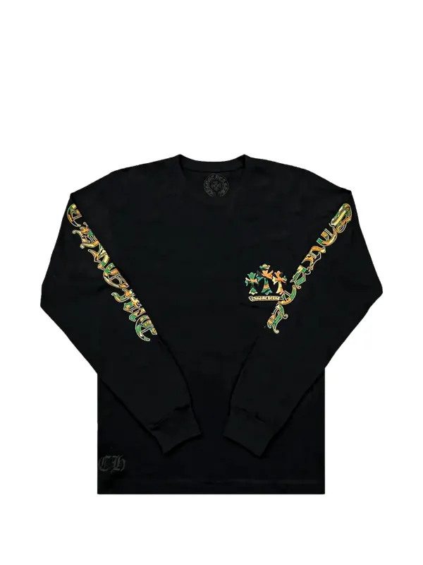 CHROME HEARTS カモフラージュ スウェット正規品 Chrome Hearts ホースシューカモフラージュ スウェットシャツ