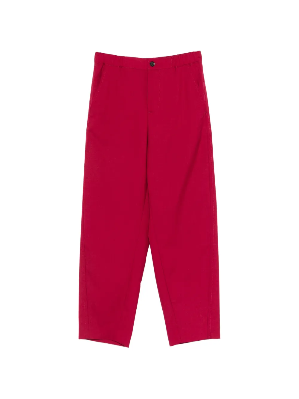 Marni button trousers - Rosso