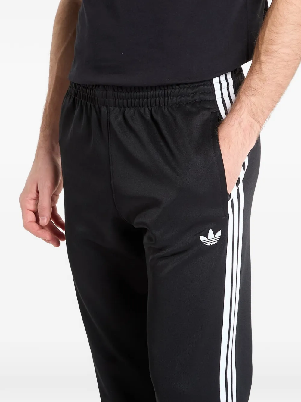 adidas Sst trainingsbroek met drie strepen Zwart