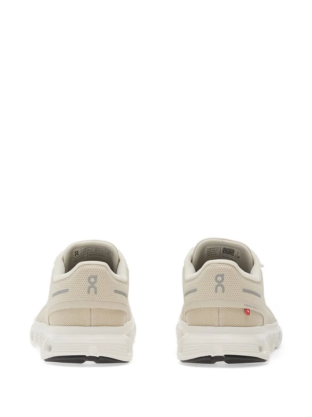 On Cloud 6 sneakers met logo Beige