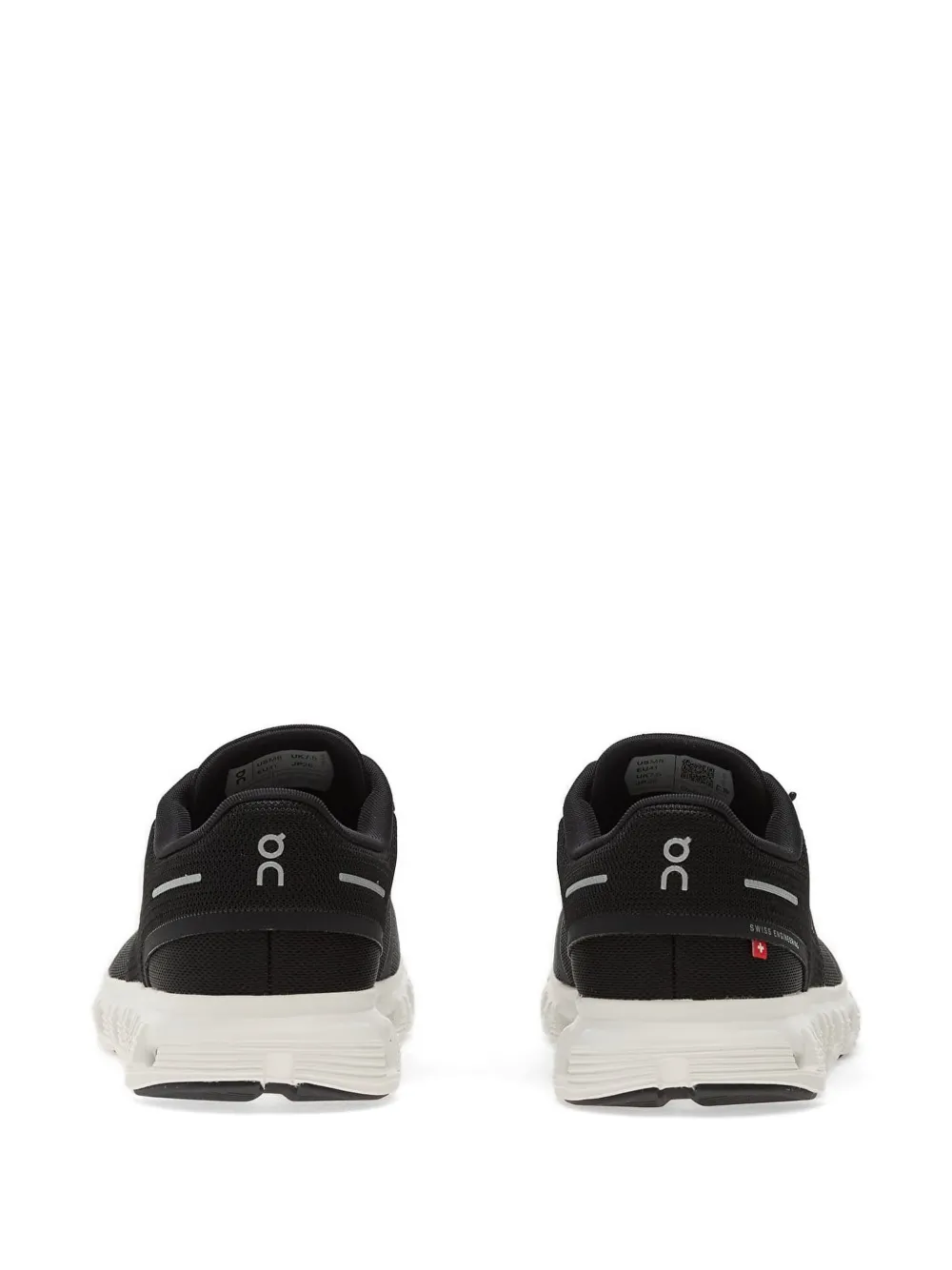 On cloud 6 wide sneakers Zwart