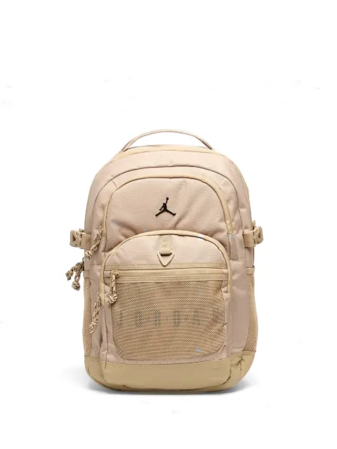 Jordan logo-detail zip-fastening backpack