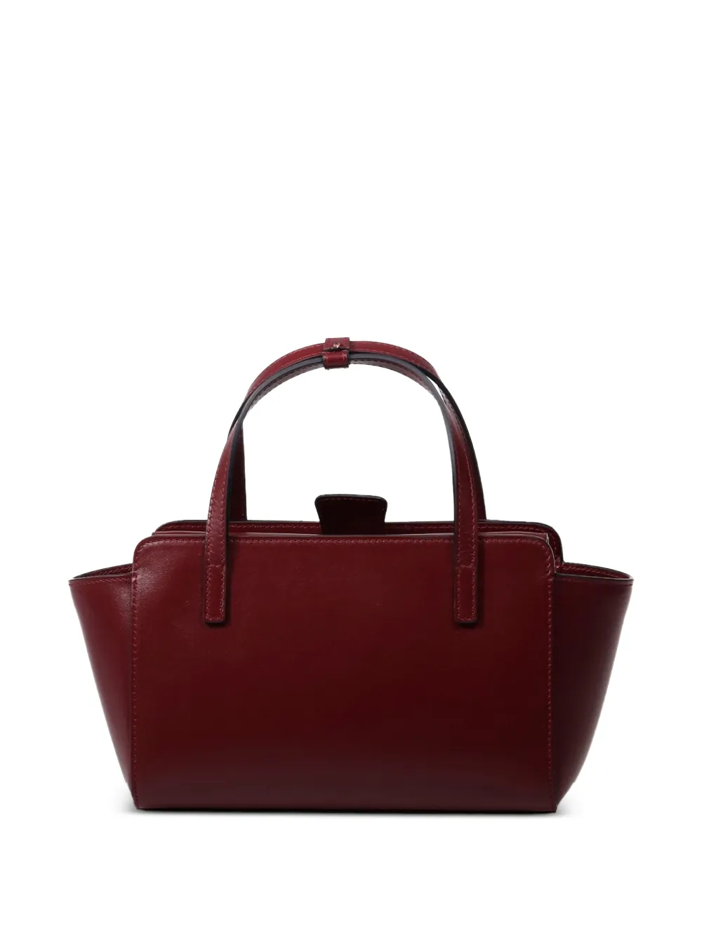  Hidesins Flap Top-handle Tote Bag - Red 