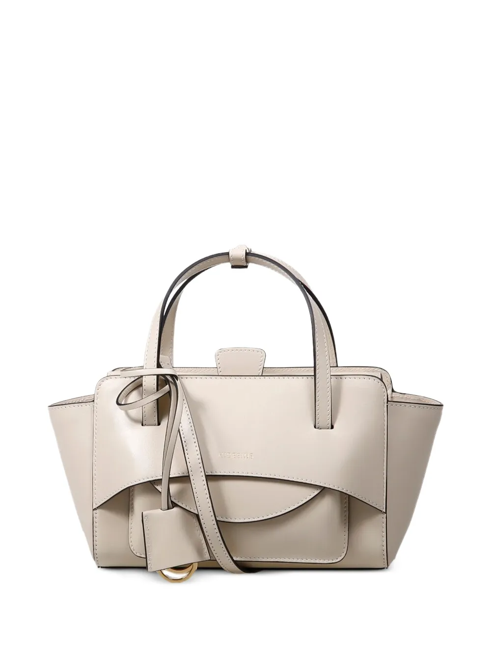 HIDESINS Flap top-handle tote bag - Toni neutri