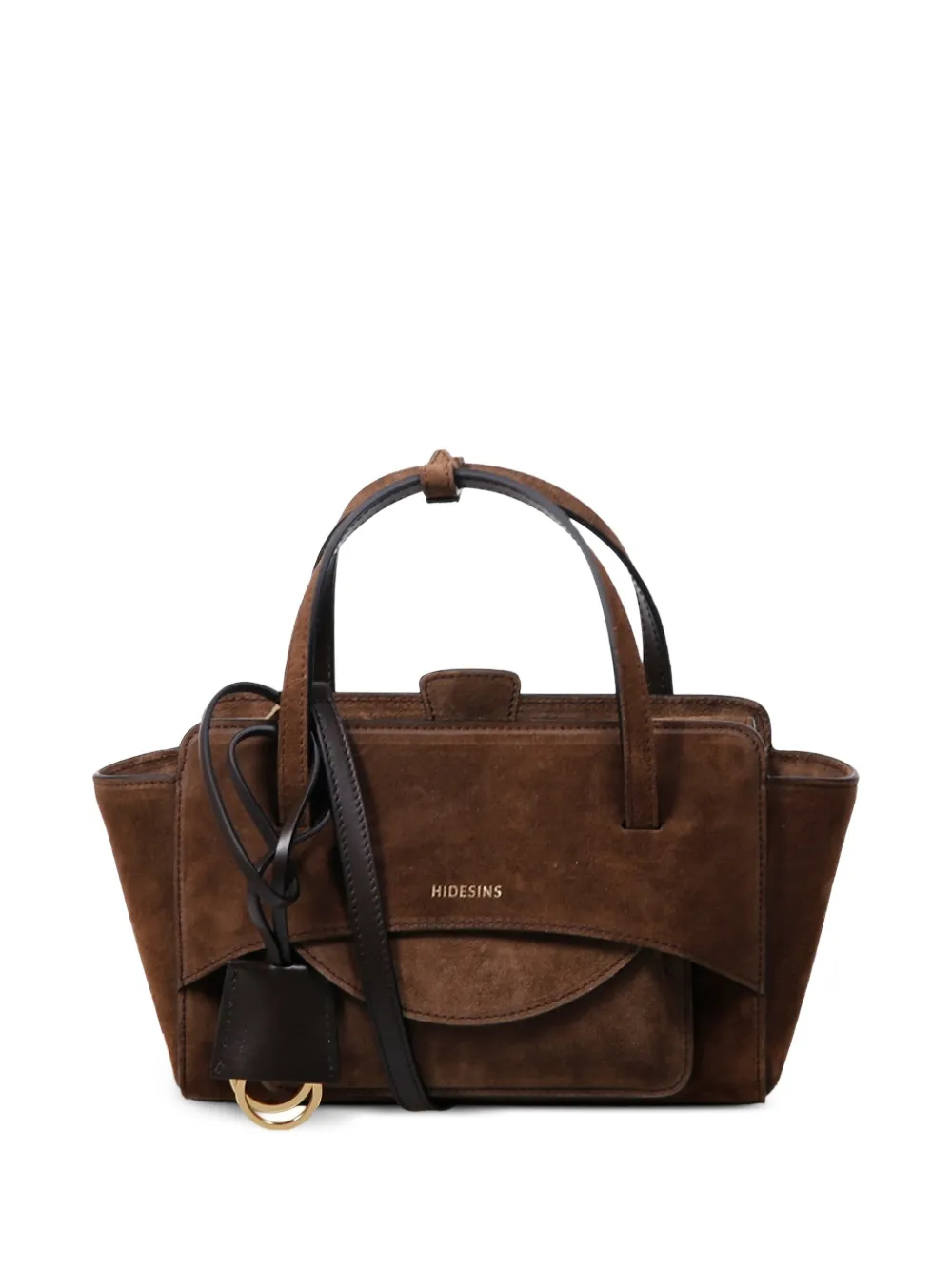 HIDESINS Flap tote bag - Marrone