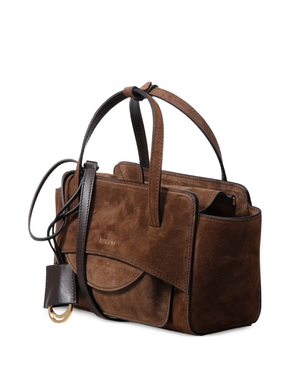  Hidesins Flap Tote Bag - Brown 