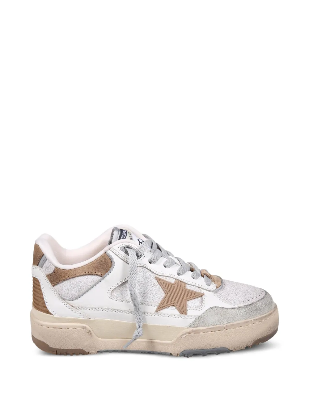 Golden Goose Forty2 leather sneakers Wit