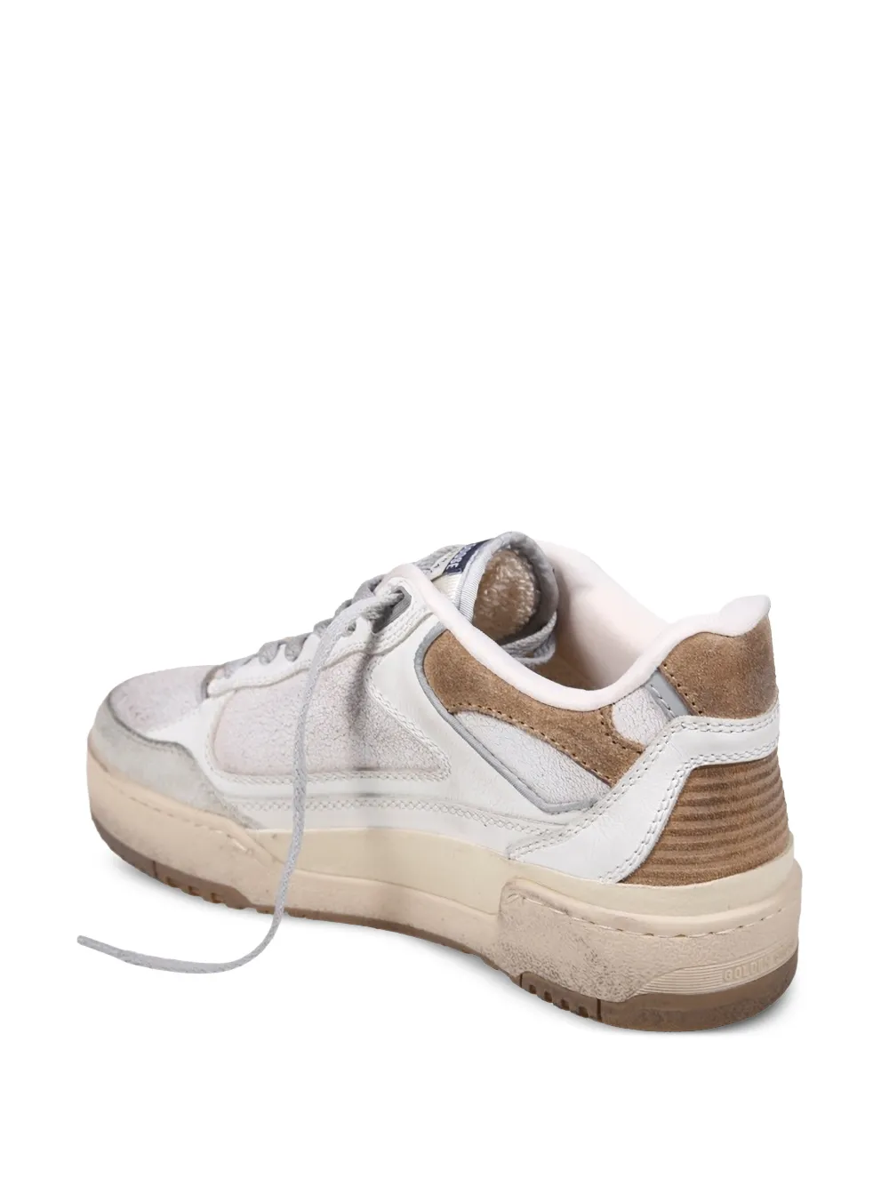 Golden Goose Forty2 leather sneakers Wit