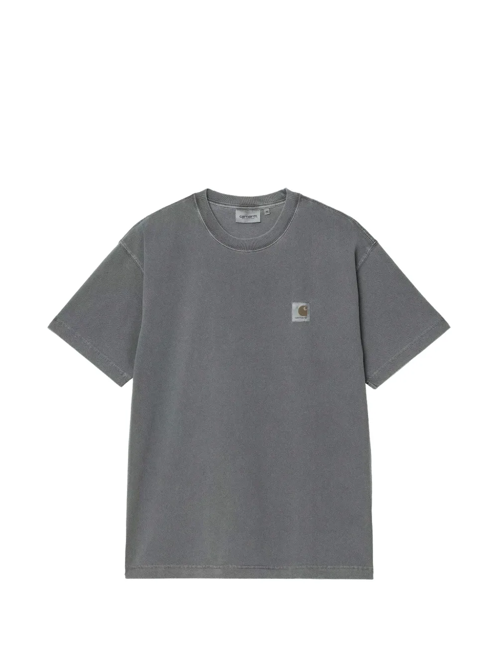 Carhartt WIP SS Nelson logo-patch T-shirt - Grigio