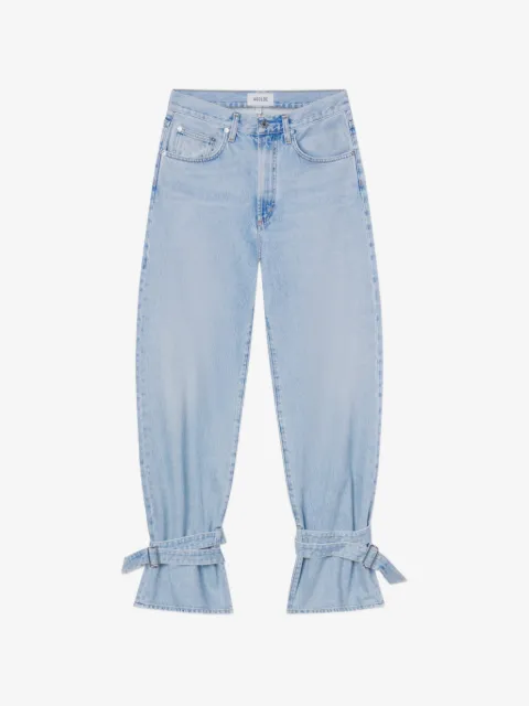 AGOLDE Cinched Hem Loose Taper straight-leg jeans