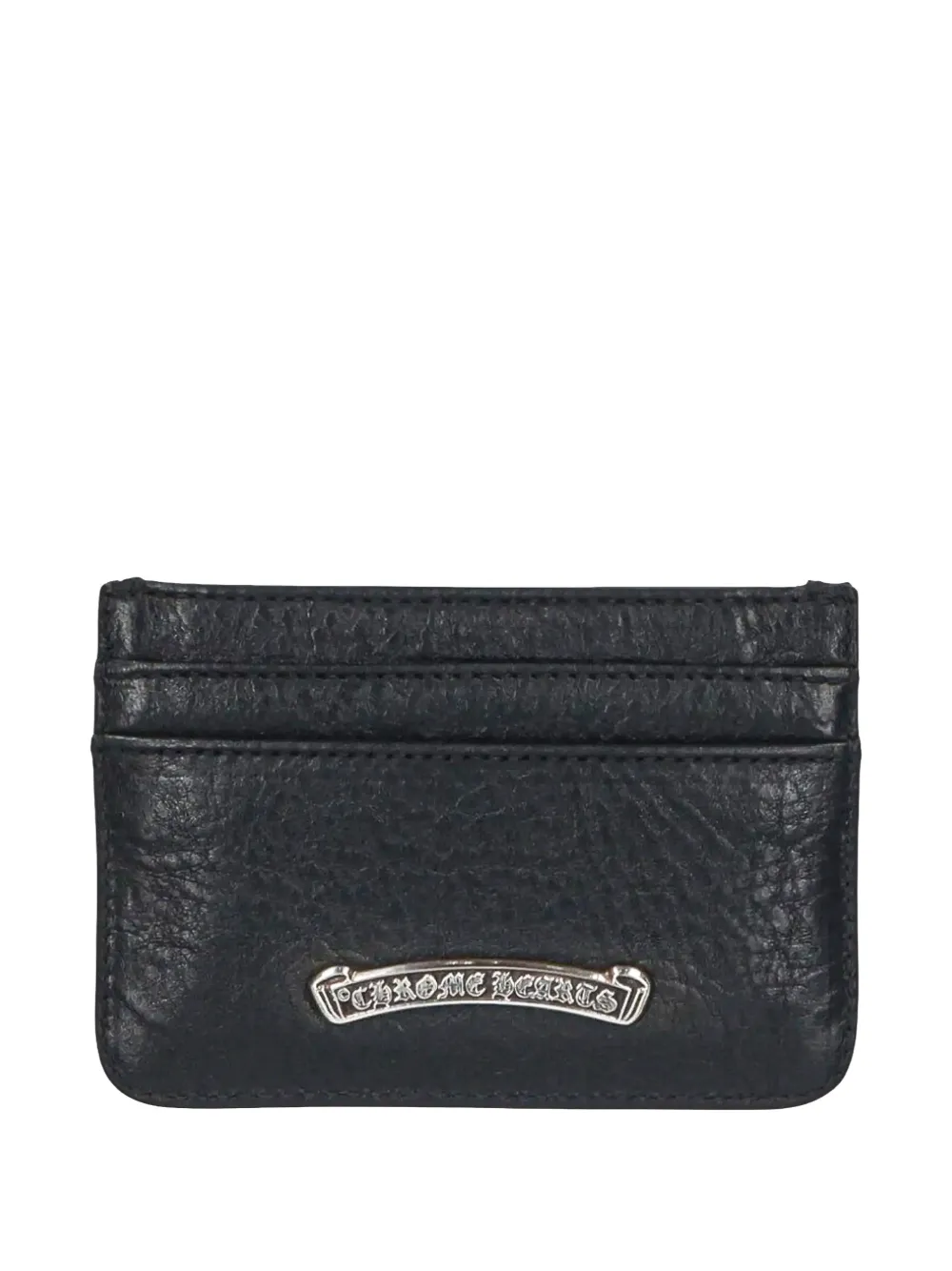 Chrome Hearts Portacarte con logo - Nero