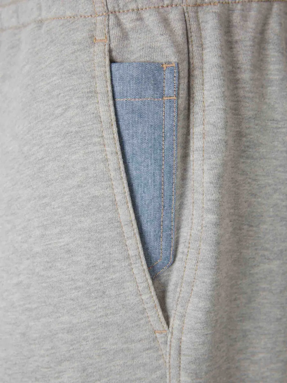 Moncler Grenoble Trainingsbroek met vlakken Grijs