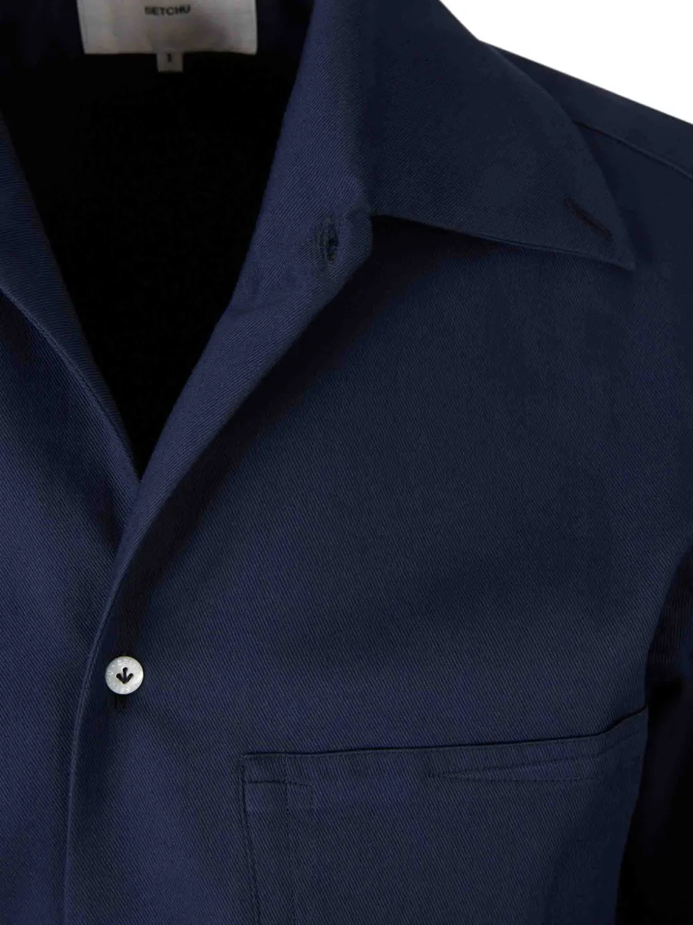  Setchu Button Shirt - Blue 