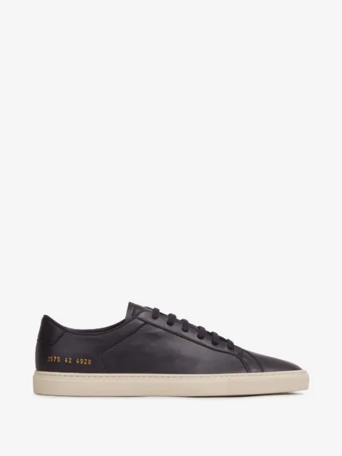 Common Projects tenis de piel con agujetas