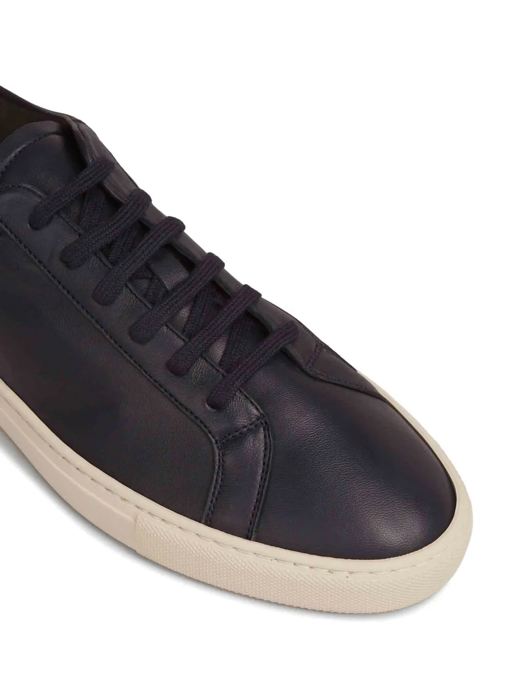 Common Projects lace-up leather sneakers Blauw
