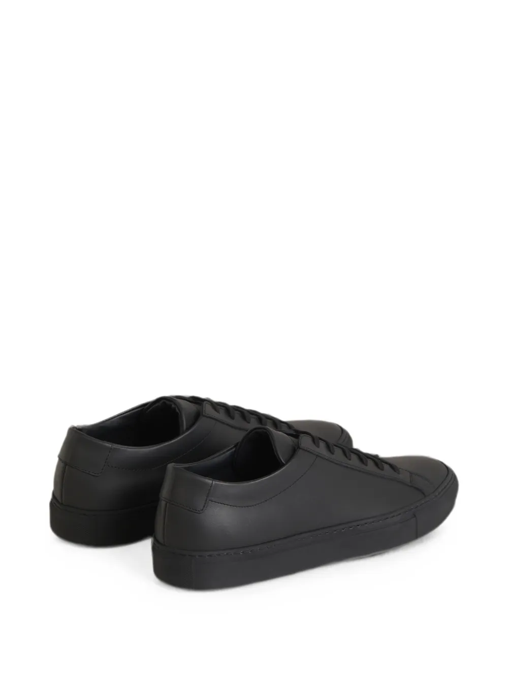 Common Projects Leren sneakers Zwart