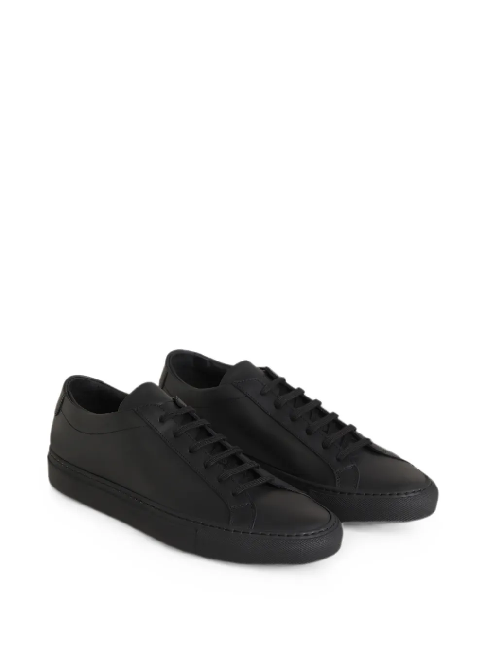 Common Projects Leren sneakers Zwart