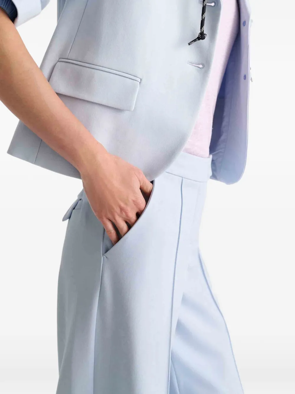 Emotional Essence Wide-Leg Trousers
