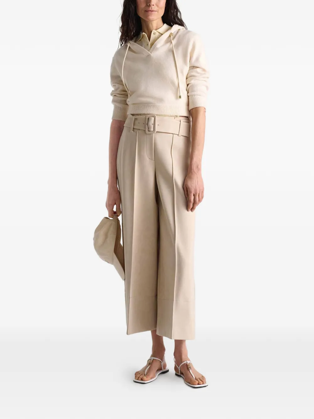  Dorothee Schumacher Emotional Essence Belt Trousers - Neutrals 
